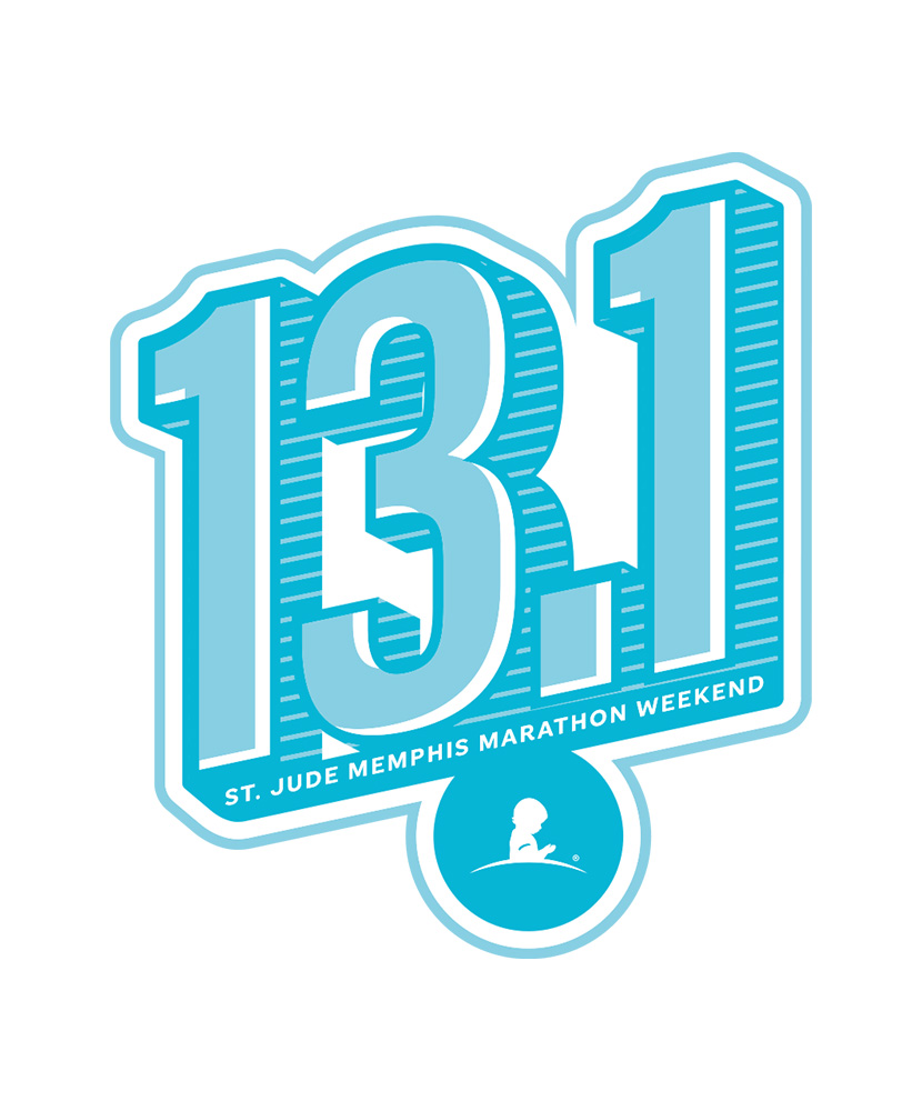Primary image St. Jude Memphis Marathon 13.1K Sticker